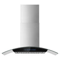 Island Range-Hood 36 Inch 1200 CFM Ceiling Mount Kitchen Stove Vent with 8 Speed DC Motor